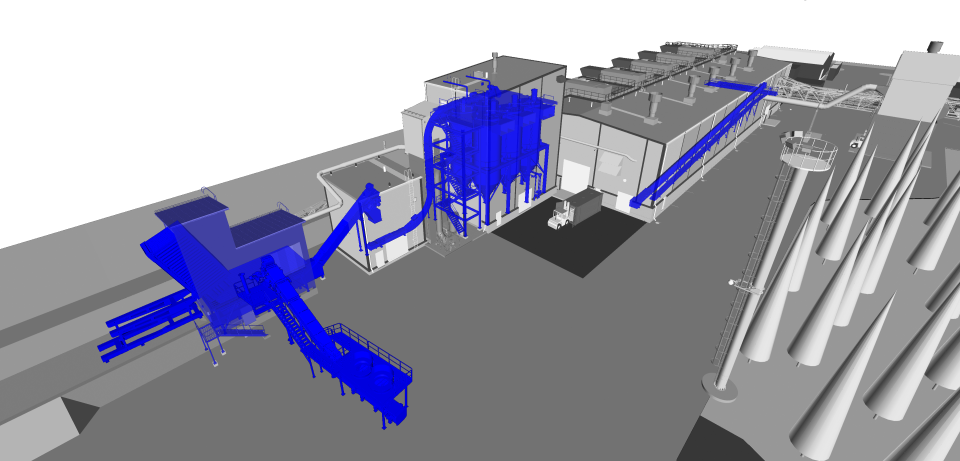 Outokummun linjaston havainnekuva.